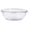 Dart Tamper-Resistant  Tamper-Evident Bowls with Flat Lid  48 oz  Clear  100 Carton (DCCCTR48BF)