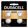 Duracell Lithium Coin Battery  2032  4 Pack (DURDL2032B4PK)