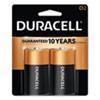 Duracell CopperTop Alkaline D Batteries  2 Pack (DURMN1300B2Z)