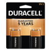 Duracell CopperTop Alkaline 9V Batteries  2 Pack (DURMN1604B2Z)