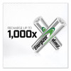 Energizer NiMH Rechargeable AA Batteries  1 2V  8 Pack (EVENH15BP8)
