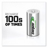 Energizer NiMH Rechargeable C Batteries  1 2V  2 Pack (EVENH35BP2)