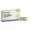 First Aid Only SmartCompliance Plastic Bandage  3 8  x 1 1 2   80 Box (FAO1080)
