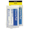 First Aid Only SmartCompliance Refill Trauma Pad  5 x 9  White  2 Bag (FAOFAE6024)