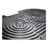 Floortex AFS-TEX 2000X Anti-Fatigue Mat  Bespoke  16 x 24  Black (FLRFCA21624XBK)