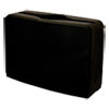 GEN Countertop Folded Towel Dispenser  10 63  x 7 28  x 4 53   Black (GEN1607)