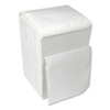 GEN Cocktail Napkins  1-Ply  9w x 9d  White  500 Pack  8 Packs Carton (GENCOCKTAILNAPW)