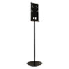 Vulcan Hand Sanitizer Stand  12  dia x 48  h  Black (GN1102468401BA)