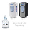 PURELL Advanced Green Certified Hand Sanitizer Refill  1200 mL  Foam  FragFree  2 Ct (GOJ190402CT)