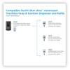 Georgia Pacific Professional Pacific Blue Ultra Automated Touchless Soap Sanitizer Dispenser  1000 mL  6 54  x 11 72  x 4   Black (GPC53590)