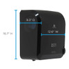 Georgia Pacific Professional Pacific Blue Ultra Paper Towel Dispenser  Manual  12 9 x 9 x 16 8  Black (GPC59589)