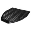 Fresh Products Disposable Urinal Floor Mat  Nonslip  Fresh Blast Scent  17 1 2 x 20 3 8  Black  6 Carton (IMP15255)