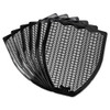 Fresh Products Disposable Urinal Floor Mat  Nonslip  Fresh Blast Scent  17 1 2 x 20 3 8  Black  6 Carton (IMP15255)