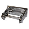 Impact Single Roll Toilet Tissue Dispenser  6 5 x 4 5 x 2 75  Chrome  1 Dozen (IMP2500DZ)