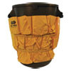 Impact Gator Caddy Vinyl Yellow Bag  9 Pockets  20w x 20 5h  Yellow (IMP7705)