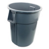 Impact Advanced Gator Waste Container  Round  Plastic  55 gal  Gray (IMP77553)