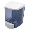 Impact Clearvu ClearVu Encore Liquid Soap Dispenser  30 oz  4 5  x 4  x 6 25   Black White (IMP9330)