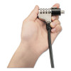 Innovera Combination Laptop Lock  6 ft Steel Cable (IVR64673)