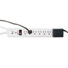 Innovera Surge Protector  7 Outlets  4 ft Cord  1080 Joules  White (IVR71654)