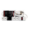 Innovera Six-Outlet Power Strip  6-Foot Cord  1-15 16 x 10-3 16 x 1-3 16  Ivory (IVR73306)