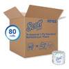Scott Essential Standard Roll Bathroom Tissue  Septic Safe  1-Ply  White  1210 Sheets Roll  80 Rolls Carton (KCC05102CT)