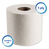 Scott Essential Standard Roll Bathroom Tissue  Septic Safe  1-Ply  White  1210 Sheets Roll  80 Rolls Carton (KCC05102CT)