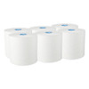 Scott Pro Plus Hard Roll Towels  Green Harvest  8  x 700 ft  White  6 Roll Carton (KCC25637)