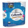 Cottonelle Ultra CleanCare Toilet Paper  Strong Tissue  Mega Rolls  Septic Safe  1-Ply  White  340 Sheets Roll  6 Rolls Pack  6 Packs CT (KCC47747)