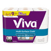 Viva Multi-Surface Cloth Choose-A-Sheet Paper Towels 1-Ply  11 x 5 9  White  83 Sheets Roll  6 Rolls Pack  4 Packs Carton (KCC49413)