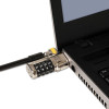 Kensington ClickSafe Combination Laptop Lock  6ft Steel Cable  Black (KMW64697)