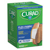 Curad Flex Fabric Bandages  Assorted Sizes  100 per Box (MIICUR0700RB)