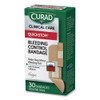 Curad QuickStop Flex Fabric Bandages  Assorted  30 Box (MIICUR5245V1)