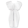 Medline Disposable Patient Gowns  3-Ply T P T  30 in  x 42 in   White  50 Carton (MIINON24355)