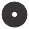 3M Stripper Floor Pads 7200  14  Diameter  Black  5 Carton (MMM08376)