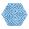 Scotch-Brite PROFESSIONAL Low Scratch Scour Pad 2000HEX  5 75  x 5   Blue  15 Carton (MMM2000HEX)