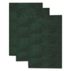 Scotch-Brite Heavy-Duty Scour Pad  3 8w x 6 L  Green  3 Pack  10 Packs Carton (MMM22310CT)