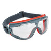 3M GoggleGear 500Series Safety Goggles  AntiFog  Red Black Frame  Clear Lens 10 Ctn (MMMGG501SGAF)