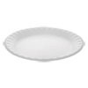 Pactiv Unlaminated Foam Dinnerware  Plate  9  Diameter  White  500 Carton (PCT0TH10009)