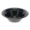 Pactiv Laminated Foam Dinnerware  Bowl  12 oz  6  Diameter  Black  1 000 Carton (PCTYTKB00120000)