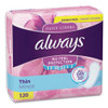 Always Thin Daily Panty Liners  Regular  120 Pack (PGC10796PK)