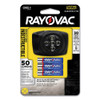 Rayovac Virtually Indestructible LED Headlight  3 AAA Batteries  Included   Black (RAYDIYHL3AAABTA)