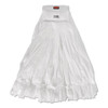 Rubbermaid Commercial Disposable Mop  Nonwoven Fiber   24  5  Headband  White (RCP2025507)