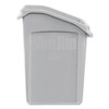 Rubbermaid Commercial Slim Jim Under-Counter Container  23 gal  Polyethylene  Gray (RCP2026721)