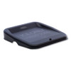 Rubbermaid Commercial Ice Tote Lid  Black  4 Carton (RCP9F73BLA)