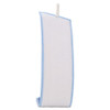 Rubbermaid Commercial Economy Wet Mopping Pad  Microfiber  18   Blue (RCPQ409BLUEA)