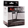 Read Right AllScreen Screen Cleaning Kit  50 Wipes  1 Microfiber Cloth (REARR15039)