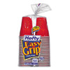 Hefty Easy Grip Disposable Plastic Party Cups  9 oz  Red  50 Pack  12 Packs Carton (RFPC20950CT)