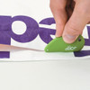 slice Safety Cutters  Fixed  Non Replaceable Micro Safety Blade  Ceramic  Green (SLI00200)