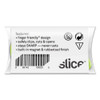 slice Safety Cutters  Fixed  Non Replaceable Micro Safety Blade  Ceramic  Green (SLI00200)