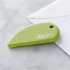 slice Safety Cutters  Fixed  Non Replaceable Micro Safety Blade  Ceramic  Green (SLI00200)